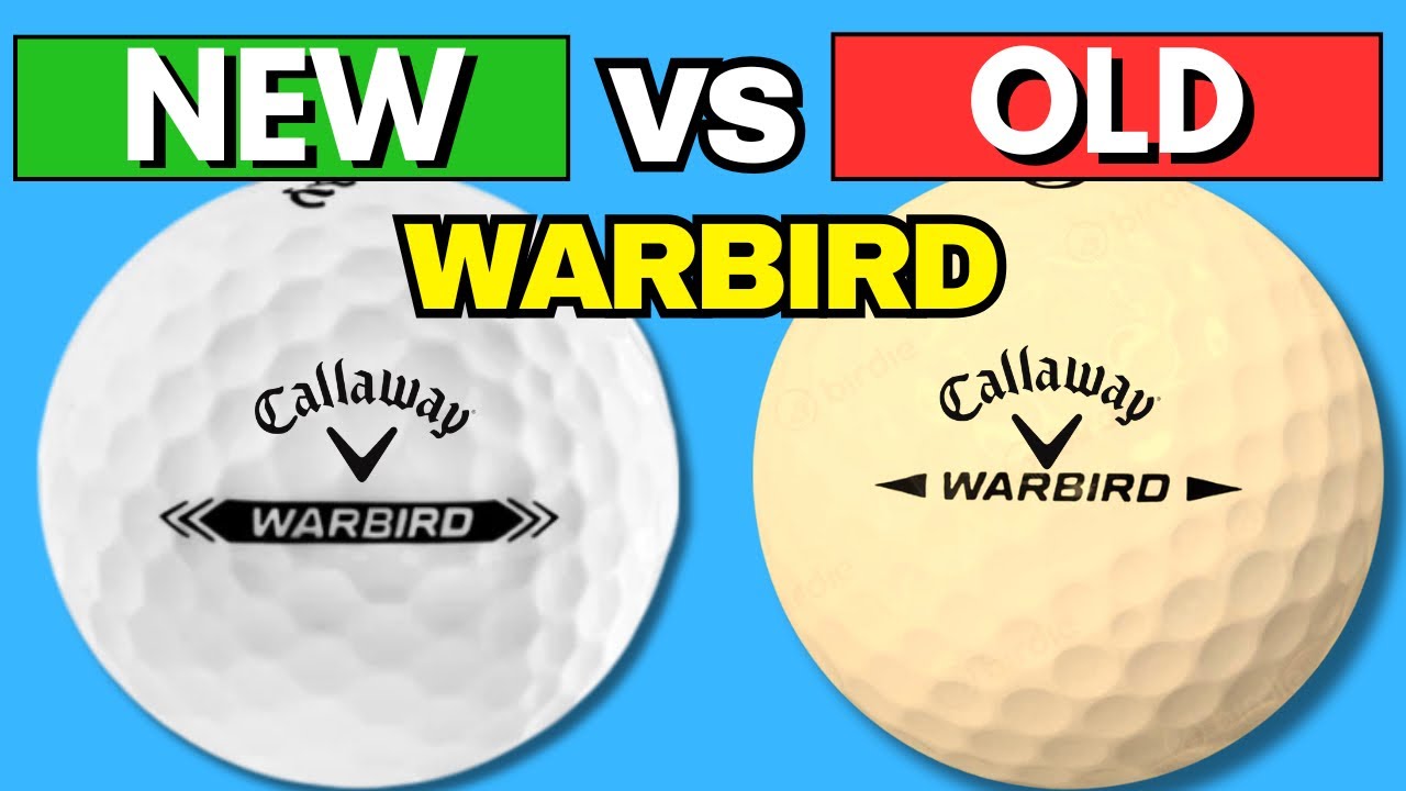 Cutting Open Callaway Warbird Golf Ball! (Old vs New!)
