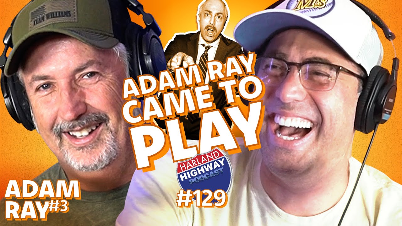 ADAM RAY talks getting into character, crowd work, and we play a round of German Scattegories!!