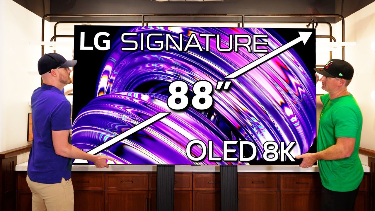 Огромный 88-дюймовый LG Z2 OLED — лучший телевизор в мире