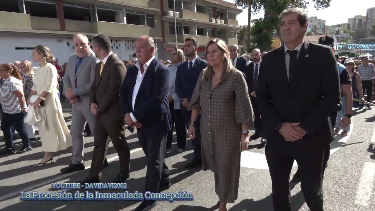 LA PROCESIÓN DE LA INMACULADA CONCEPCIÓN DE JINÁMAR 08/12/2025 GONZALO