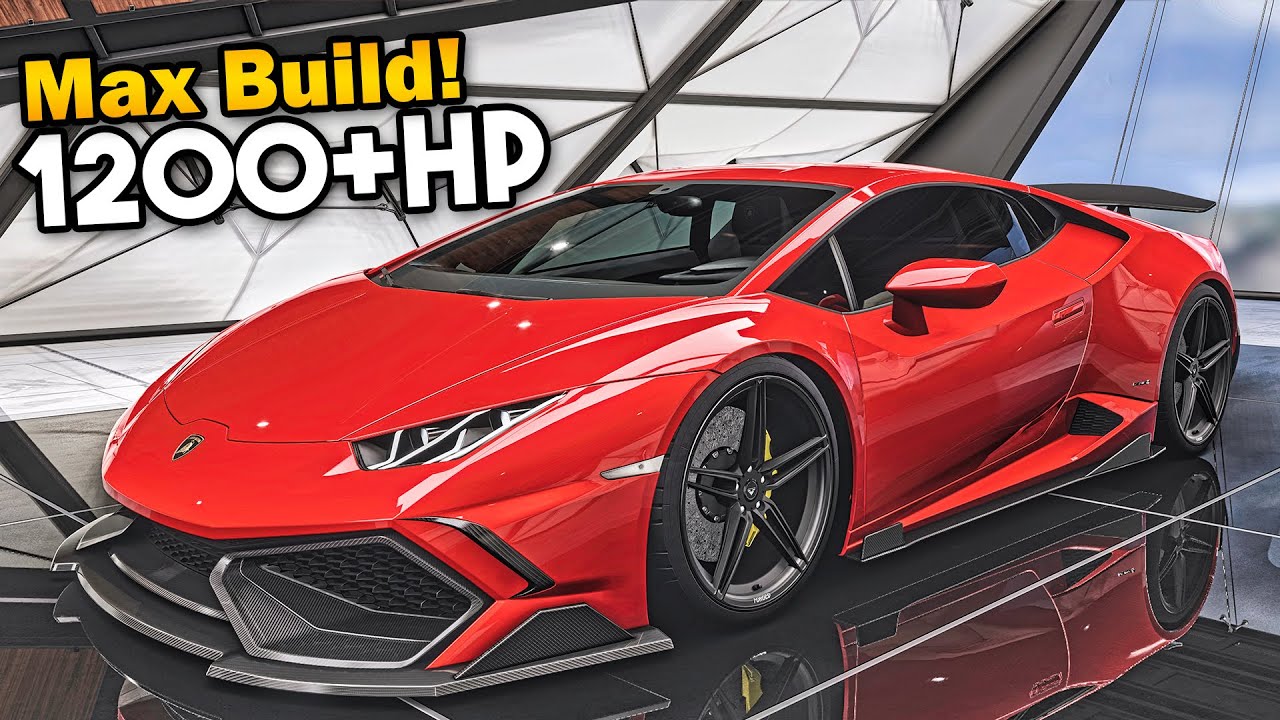Forza Horizon 5 Car Customization - 1200+HP Lamborghini Huracan LP 610-4