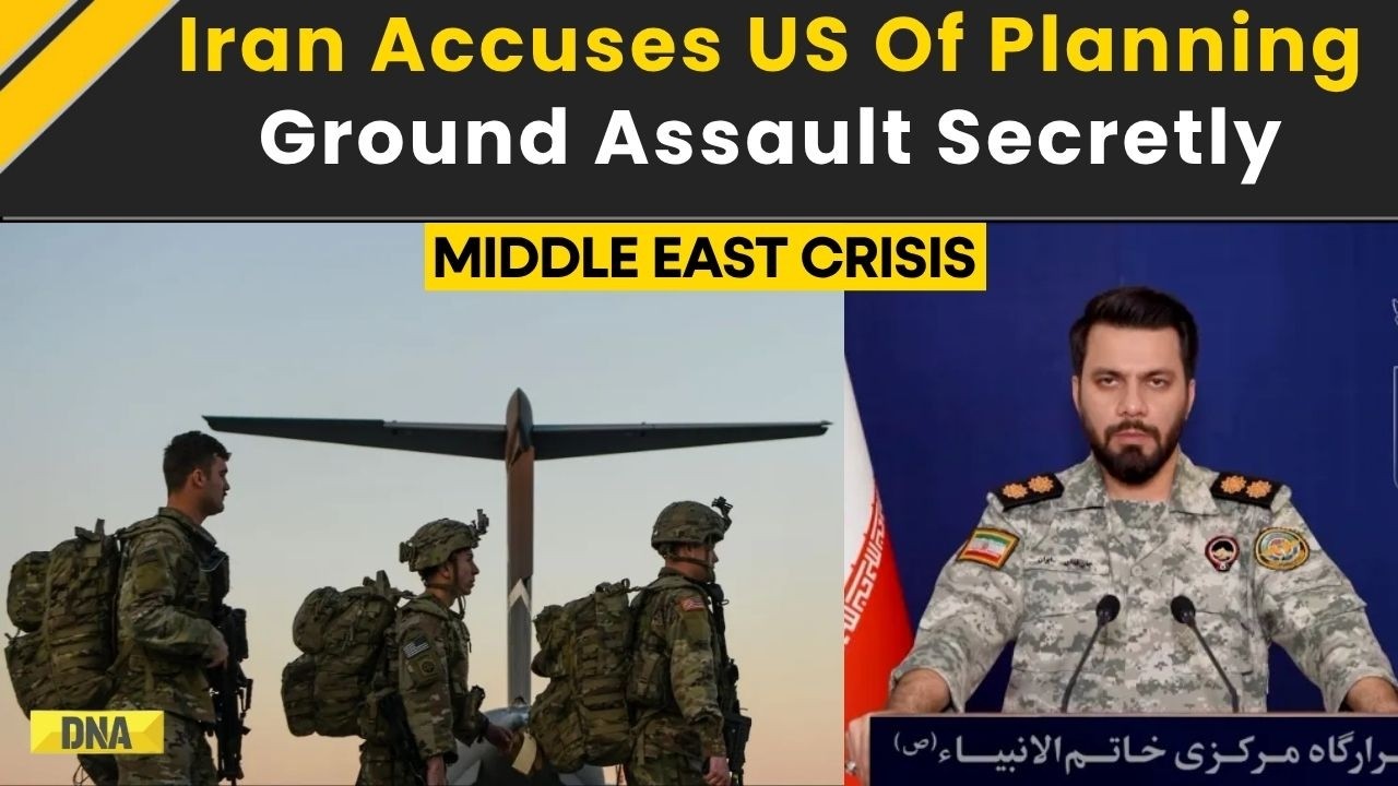 Iran Israel War: Iran Accuses US Of Planning Ground Assault Secretly | Israel Iran War