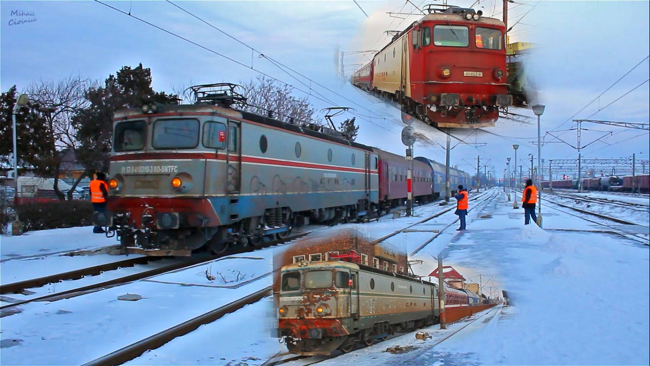 Trains in Buzau at Sunset | Februari 9th, 2017