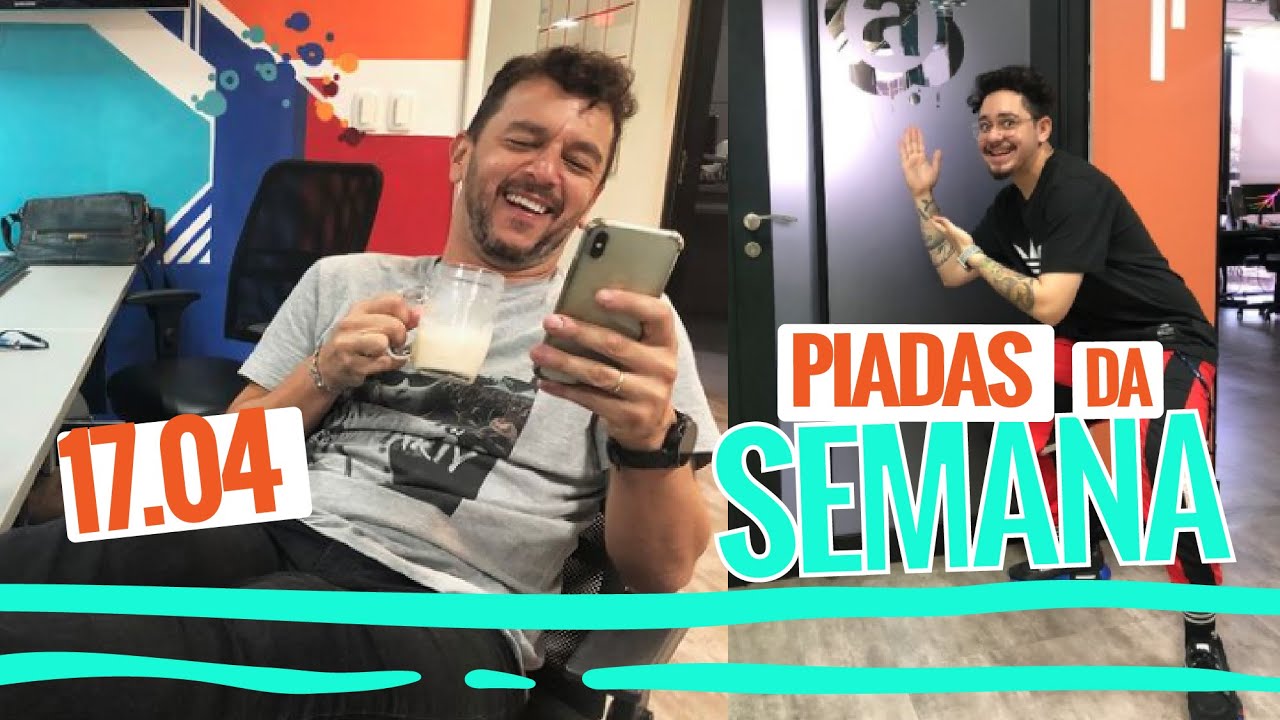 MELHORES PIADAS DA SEMANA 17.04 | Pretinho Básico