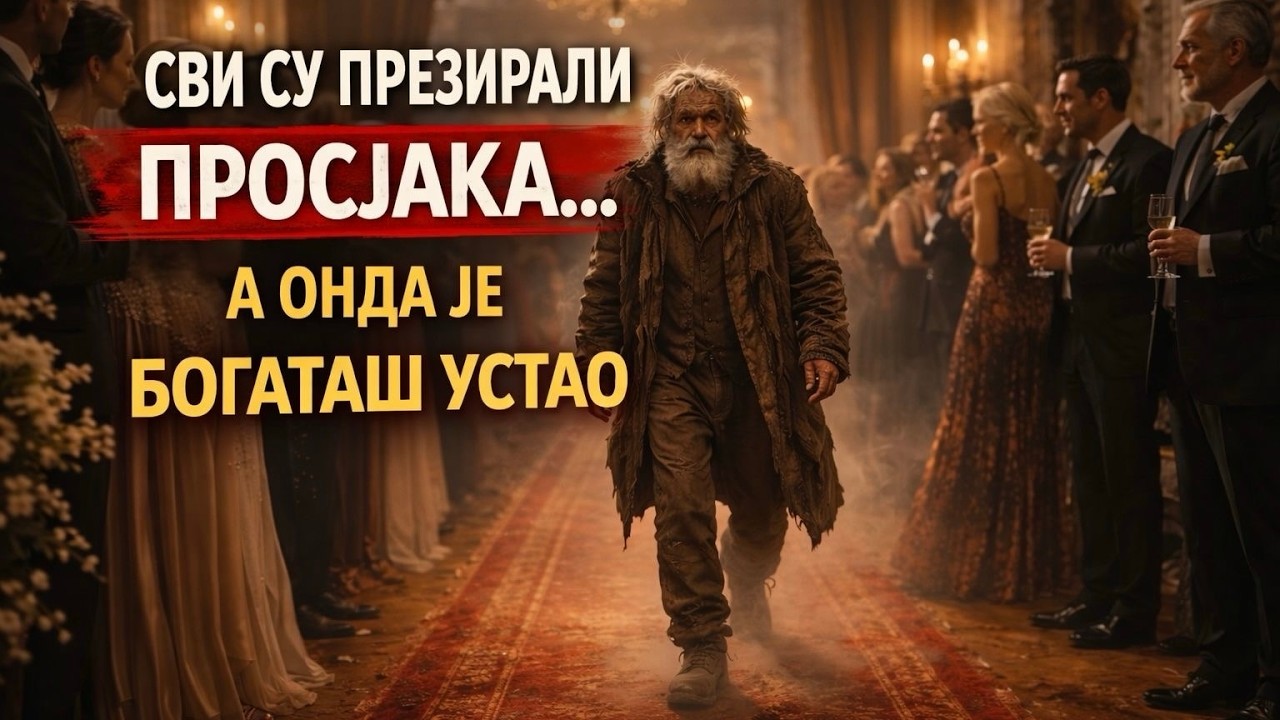 БОГАТАШ позвао ПРОСЈАКА на ВЕНЧАЊЕ – град је остао у ШОКУ!