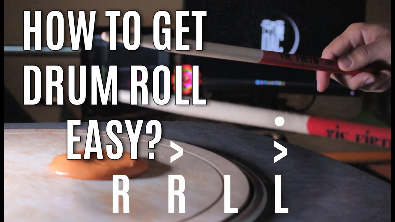 BEST WAY TO STUDY DRUM ROLL - Cómo estudiar Redobles en la batería - Creative Drums Ideas
