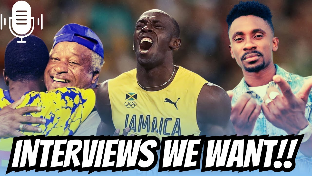We Should Interview USAIN BOLT! Lenny Hyde + more... Get These interviews!! Christopher Taylor