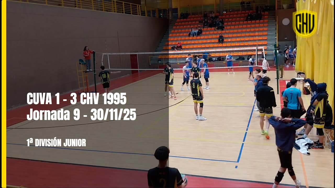 J9 (Jr). CUV ALCORCÓN 1 - 3 CHV 1995 (1 División Junior 30/11/25 | Temporada 25/26 )