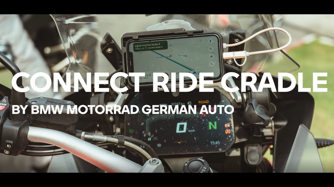 How-to | ติดตั้ง Connected Ride Cradle อย่างไร? | BMW Motorrad German Auto