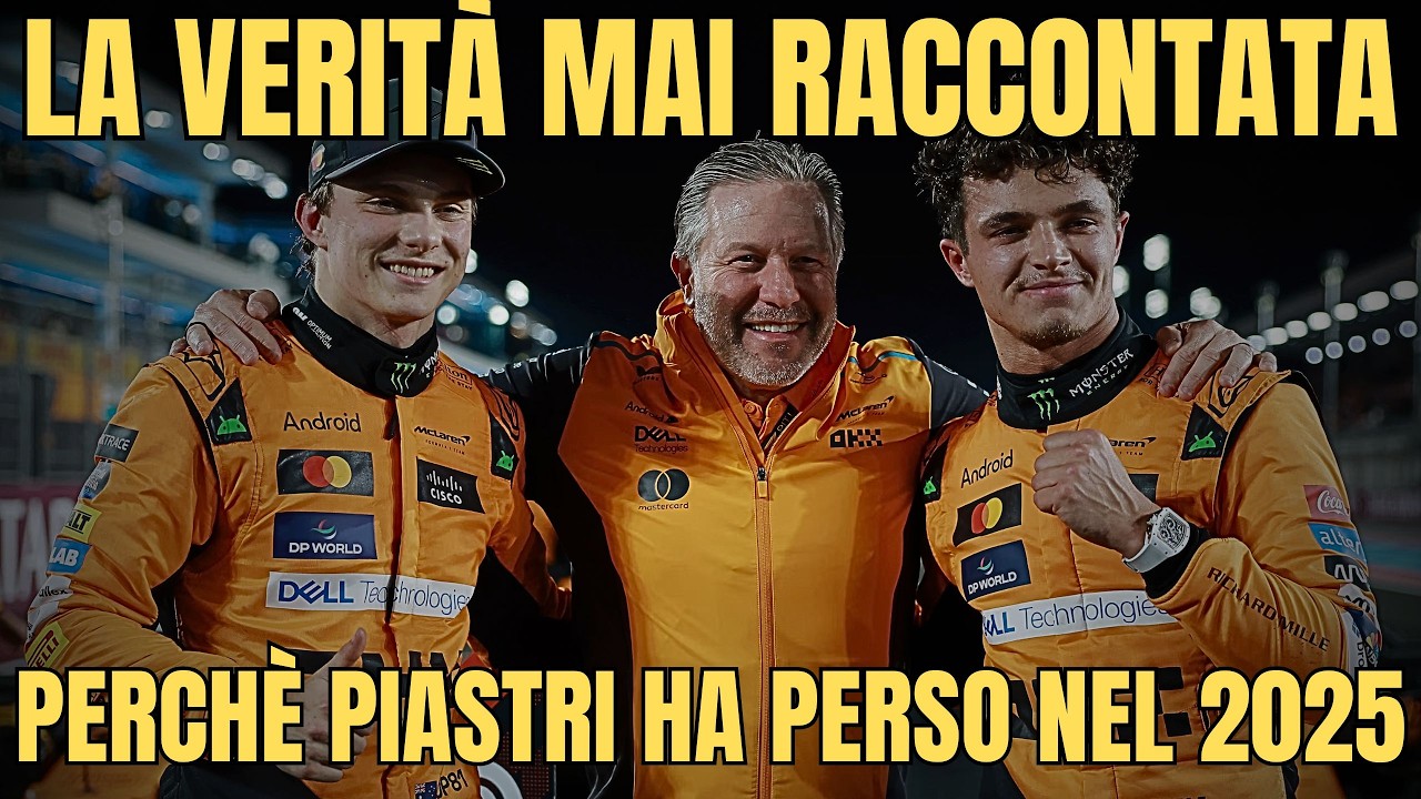 LA MCLAREN HA FATTO PERDERE PIASTRI APPOSTA? ECCO LA VERITÀ MAI RACCONTATA SUL GP DI MONZA