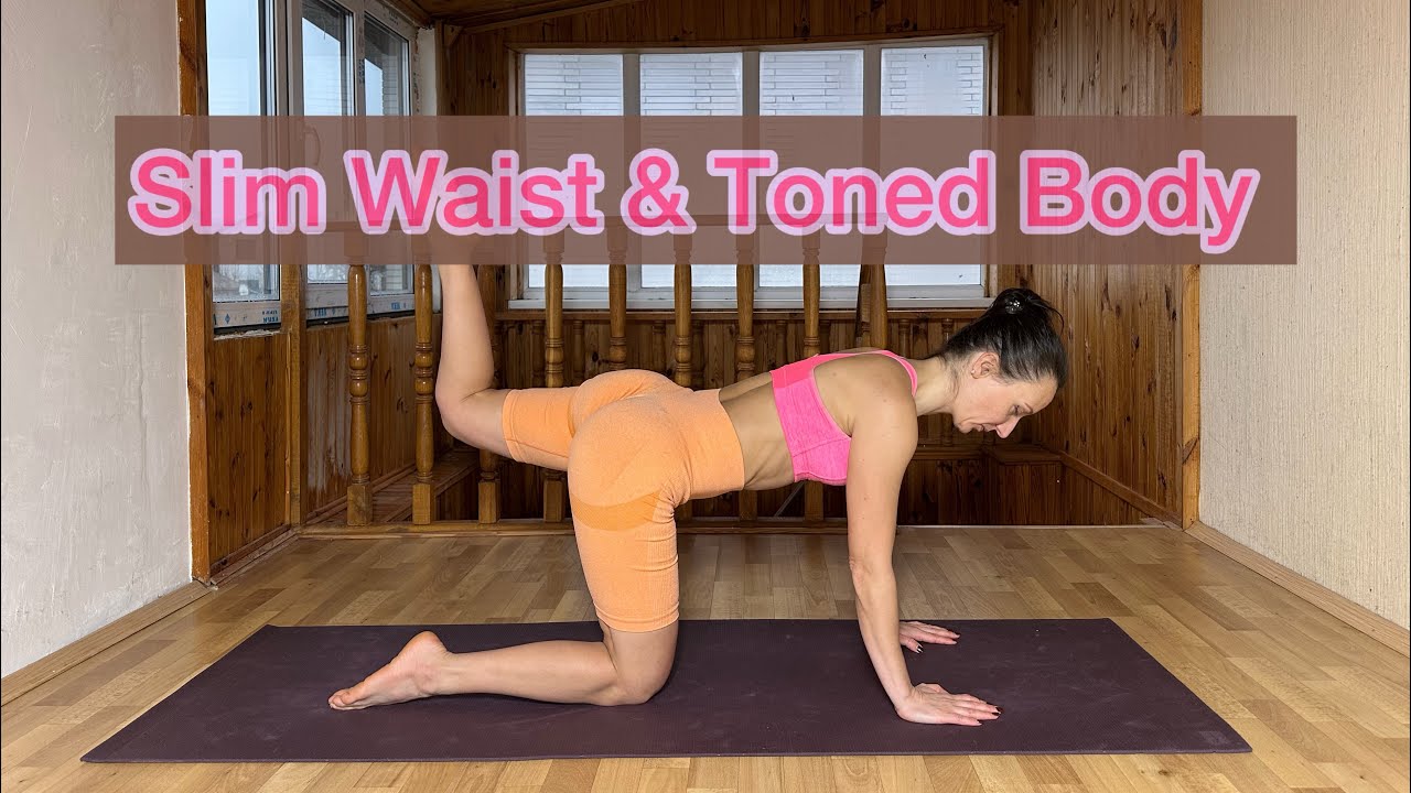 15 MIN Pilates at Home | Slim Waist & Toned Body