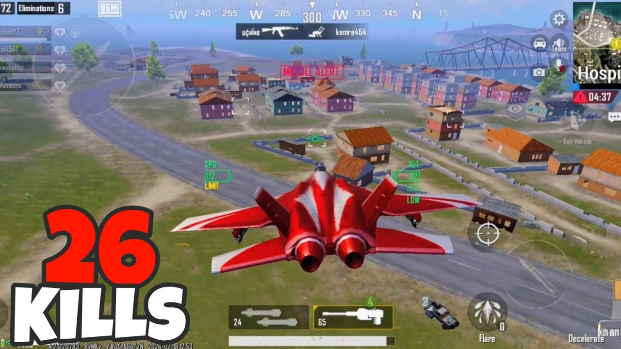 I Destroyed Entire Squad in Georgopol City with Fighter Jet For Flare Loot😯| Payload 3.0 | BGMI 