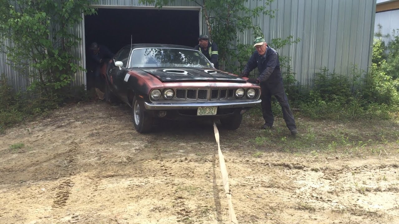 Mike's 71 Cuda 340 barn find