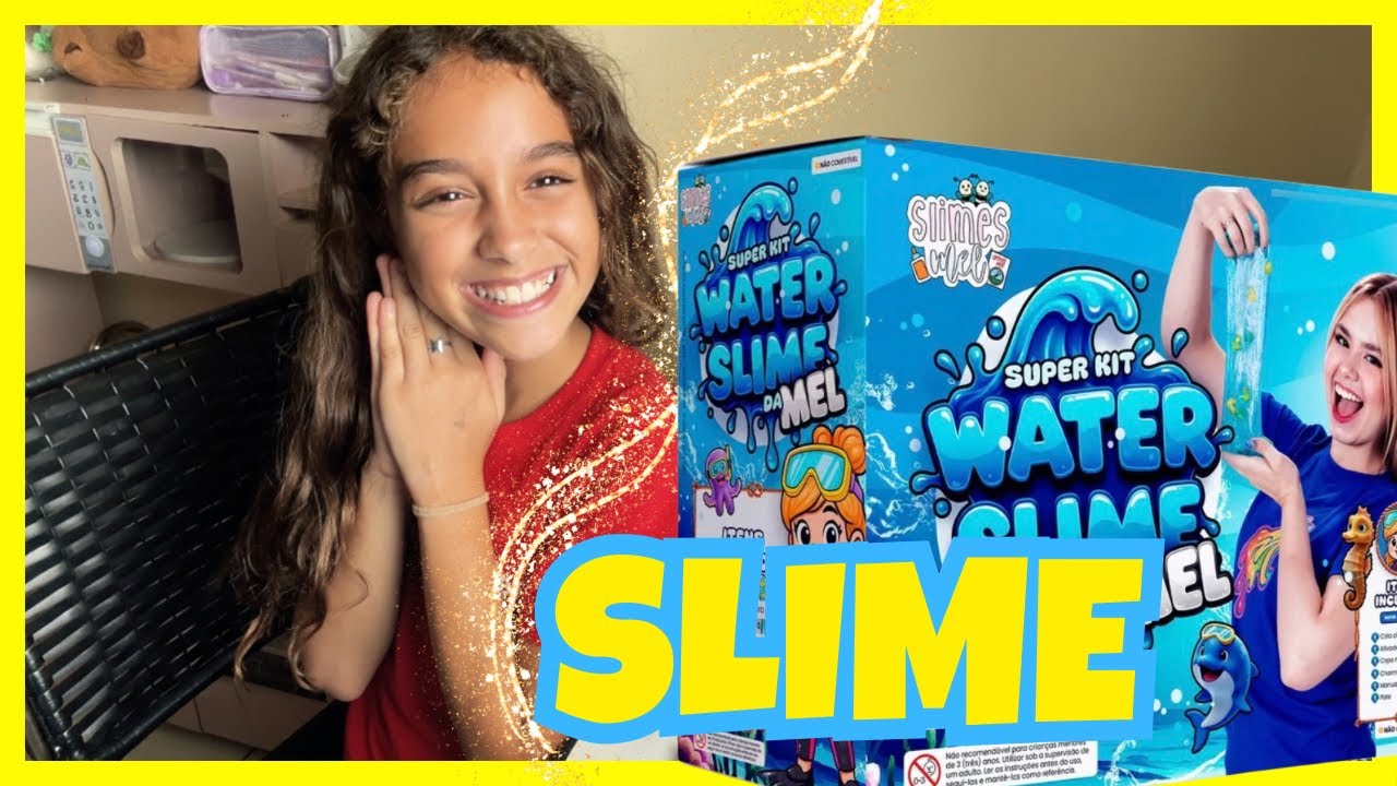 COMO FAZER SLIME DA MEL*Fiz e Amei🫶