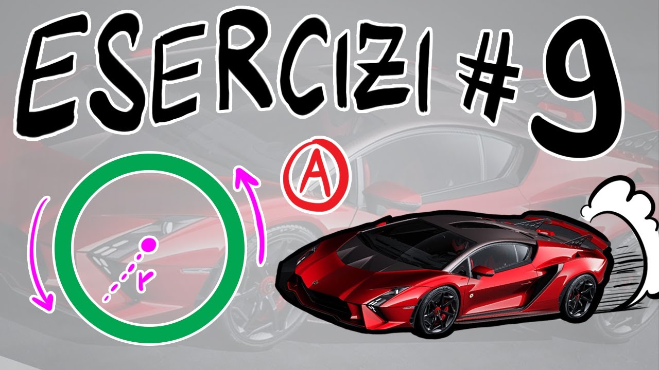 FISICA Esercizi 9 A - Moto Circolare, Forza Centripeta, Sistemi Non Inerziali