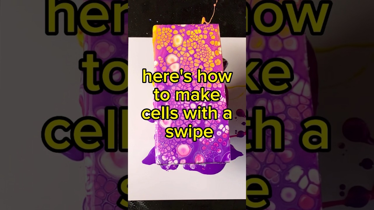 How to Make Cells with a Swipe #shorts