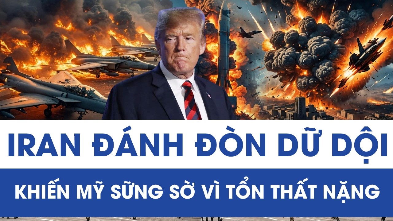 Toàn cảnh chiến sự 3/3: Iran đánh đòn dữ dội khiến Mỹ sững sờ vì tổn thất nặng
