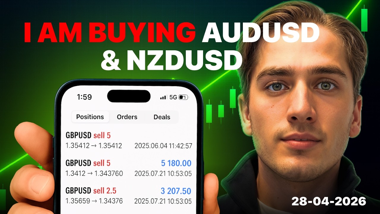 I AM BUYING AUDUSD & NZDUSD - Forex Market Outlook Ep. 164