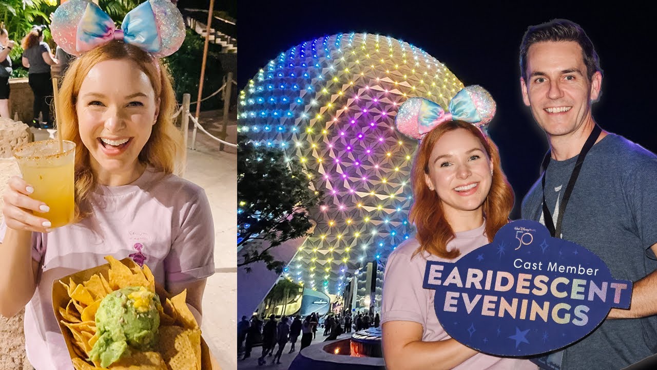 Веселая ночь в EPCOT для утренних вечеров членов актерского состава!