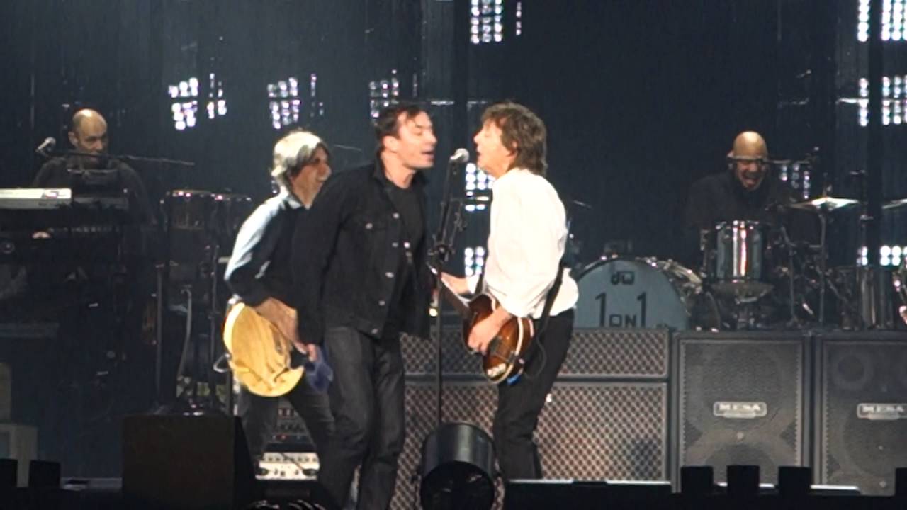 Paul McCartney & Jimmy Fallon, Rogers Arena Vancouver April 20, 2016
