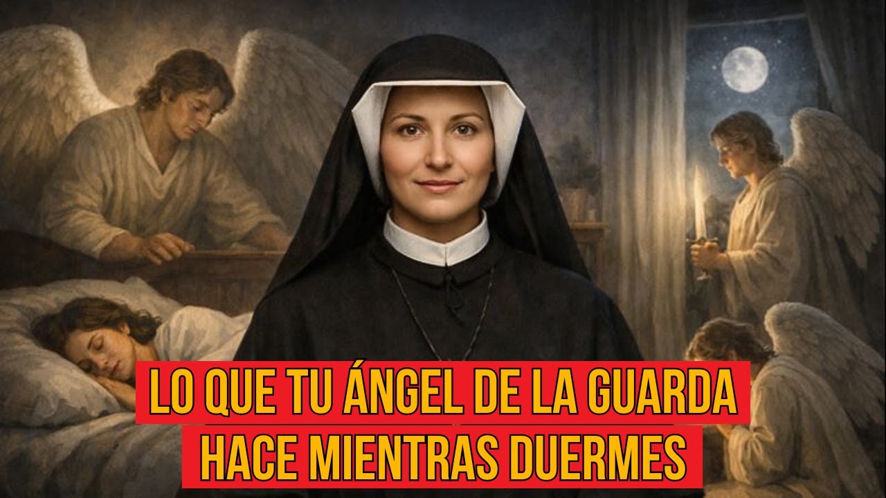Santa Faustina Revela: Lo Que Hace Tu Ángel de la Guarda Mientras Duermes