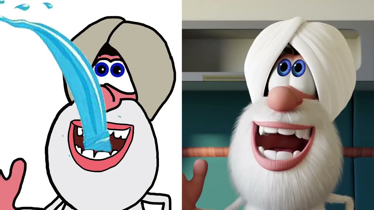 Booba Tàu hỏa Tr ain Phim Hoạt Hình funny funny drawing meme drawing video funny video 🙏🤣😭🤓😅😁