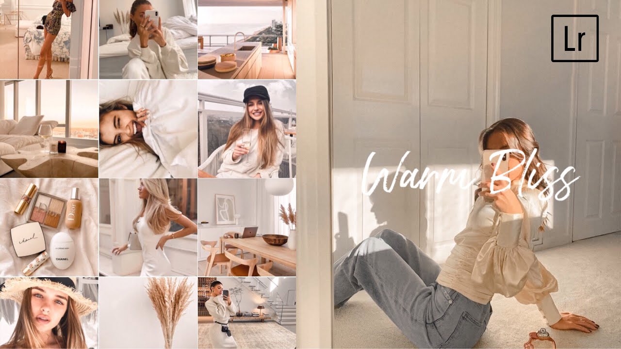 Edit Photo Lightroom Mobile: Easy Warm Bliss Preset Tutorial 