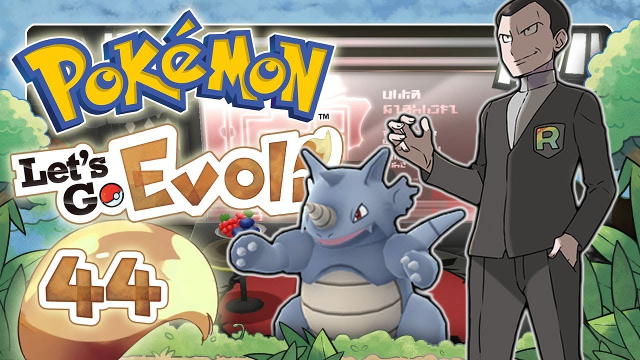POKÉMON LET'S GO EVOLI 🌏 #44: Mega-Entwicklungen & Kampf gegen Giovanni um den Erdorden