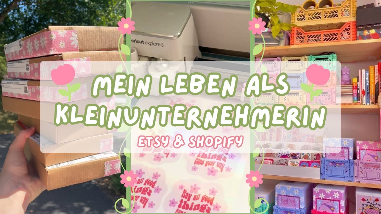 Mein Leben als Small Business Owner (Etsy, Shopify…) | LOUISENKIND
