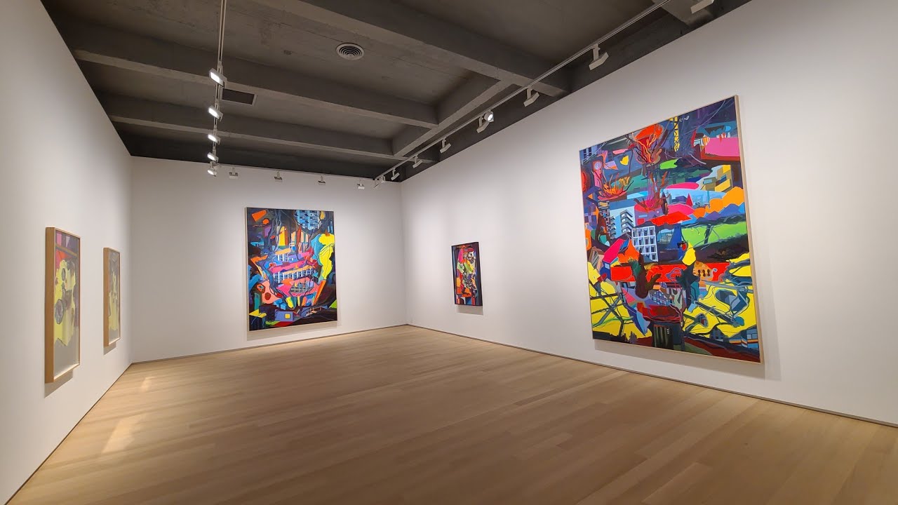 Franz Ackermann at Daniel Templon NYC 2023 exhibition Multiple Locations new paintings Templon NY