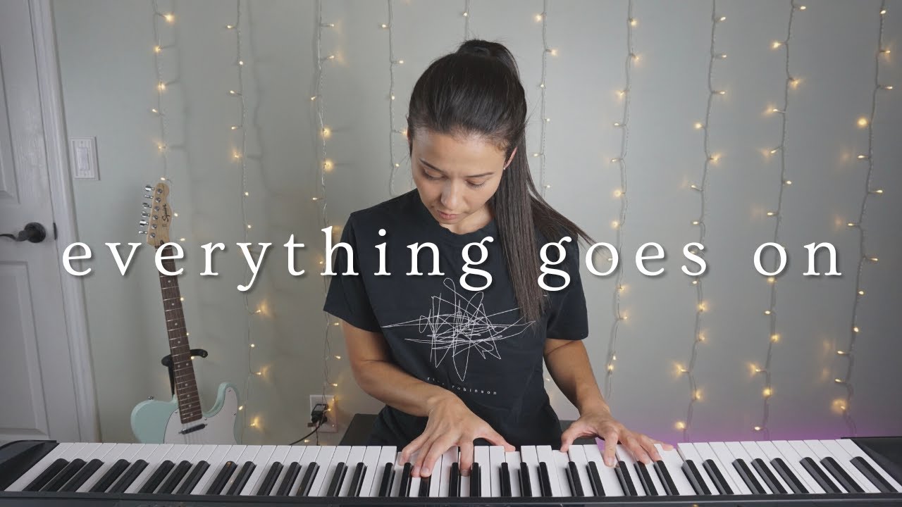 Porter Robinson & League of Legends - Everything Goes On ✨ piano version by keudae