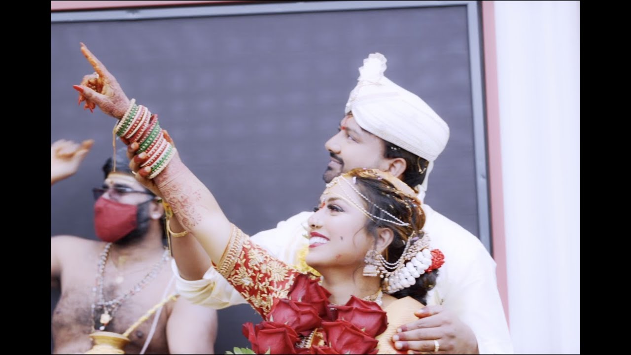 🤴🏻Naveen❤️Sravanthi👸🏻 Beautiful Indian Wedding in USA 💞