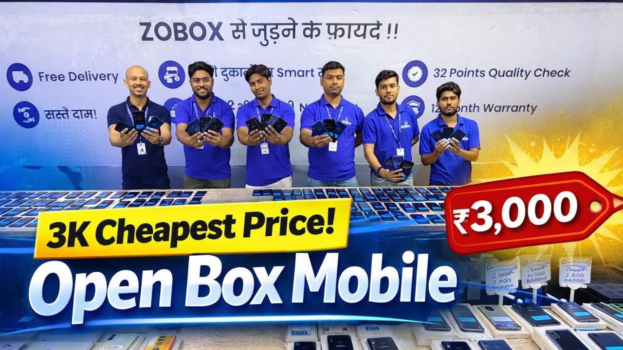IPhone Android MacBook Available Starting 3k | Zobox 100% QC Ok Refurbished Prexo Mobile || Noida KB