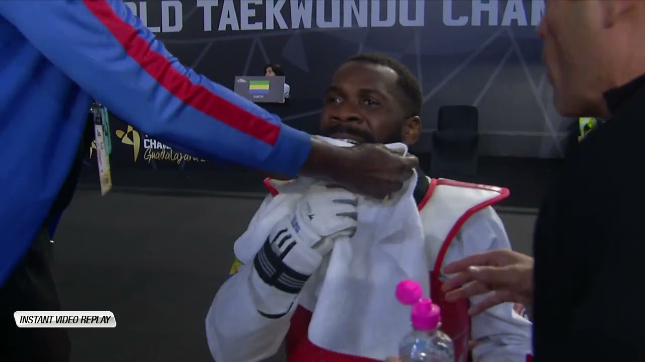212 M+87kg R-32 ANN Alasan GAM 🔵 vs 🔴 OBAME Anthony mylann GAB I Guadalajara 2022 WT Championships