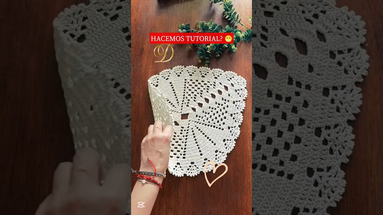 TUTORIAL LISTO! 🧡 #crochet #tejedoras #tutorial #tejido #knitting #tapete #ganchillo #espa&ntilde;a #peru