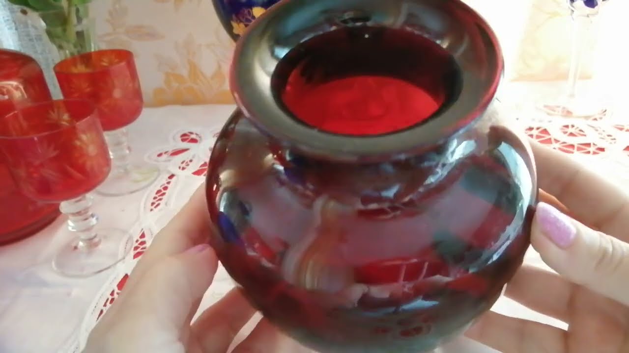#СТЕКЛО ЦВЕТНОЕ  СССР#Мои ПОКУПКИ из КОМИССИОННОГО МАГАЗИНА#ГРАФИНЫ,ВАЗЫ#