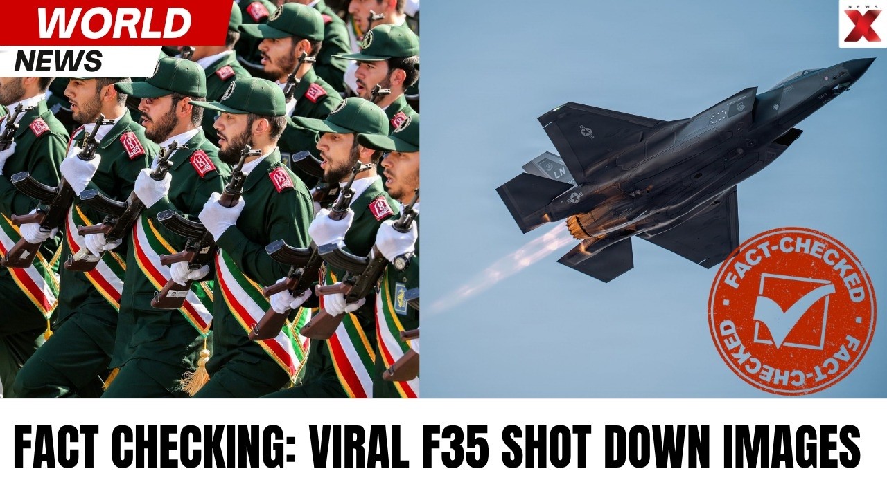 US-Iran War: Are the photos of the F‑35 shot down by Iran authentic or AI‑generated? &ndash; Fact Check