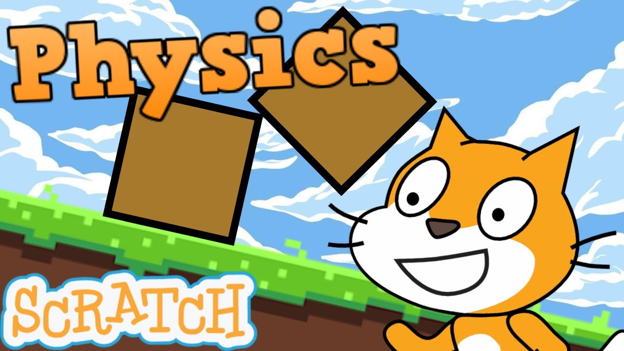 КАК СОЗДАТЬ ФИЗИЧЕСКИЙ ДВИЖОК В Scratch!!!