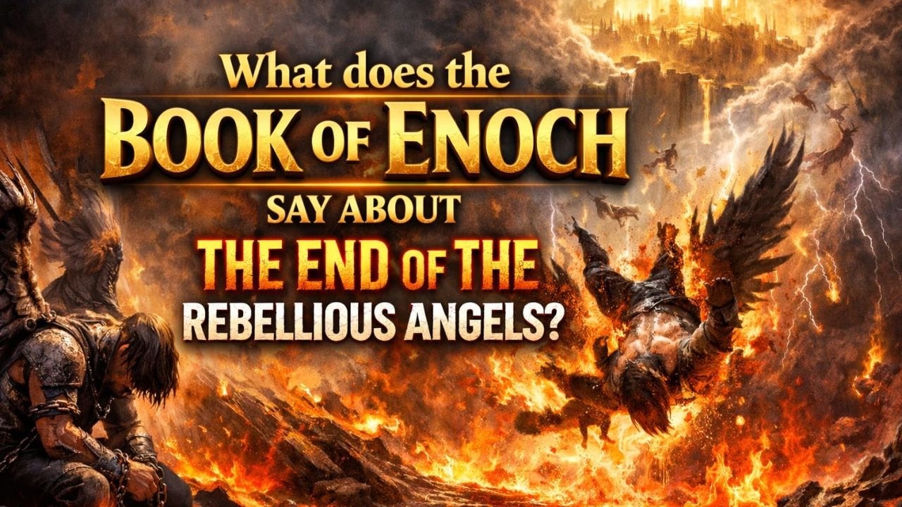 What does the Book of Enoch say about the end of the rebellious angels?
