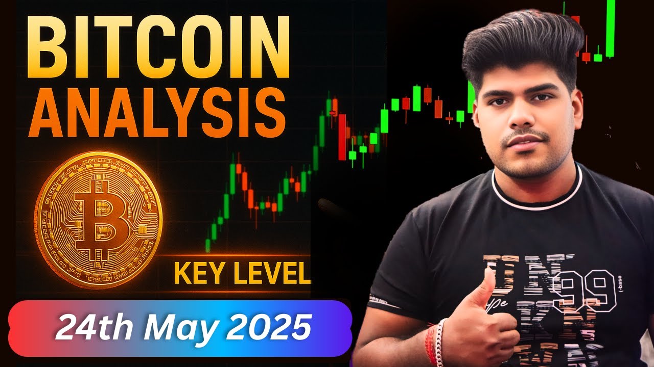 Daily Crypto Market Analysis | BTC Analysis For 24/05/2025 | Bitcoin Analysis | Eth Analysis 2025 ||