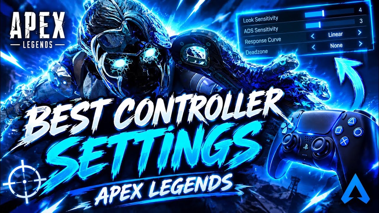 BEST CONTROLLER SETTINGS FOR APEX LEGENDS (2026) | INSANE AIM 🔥