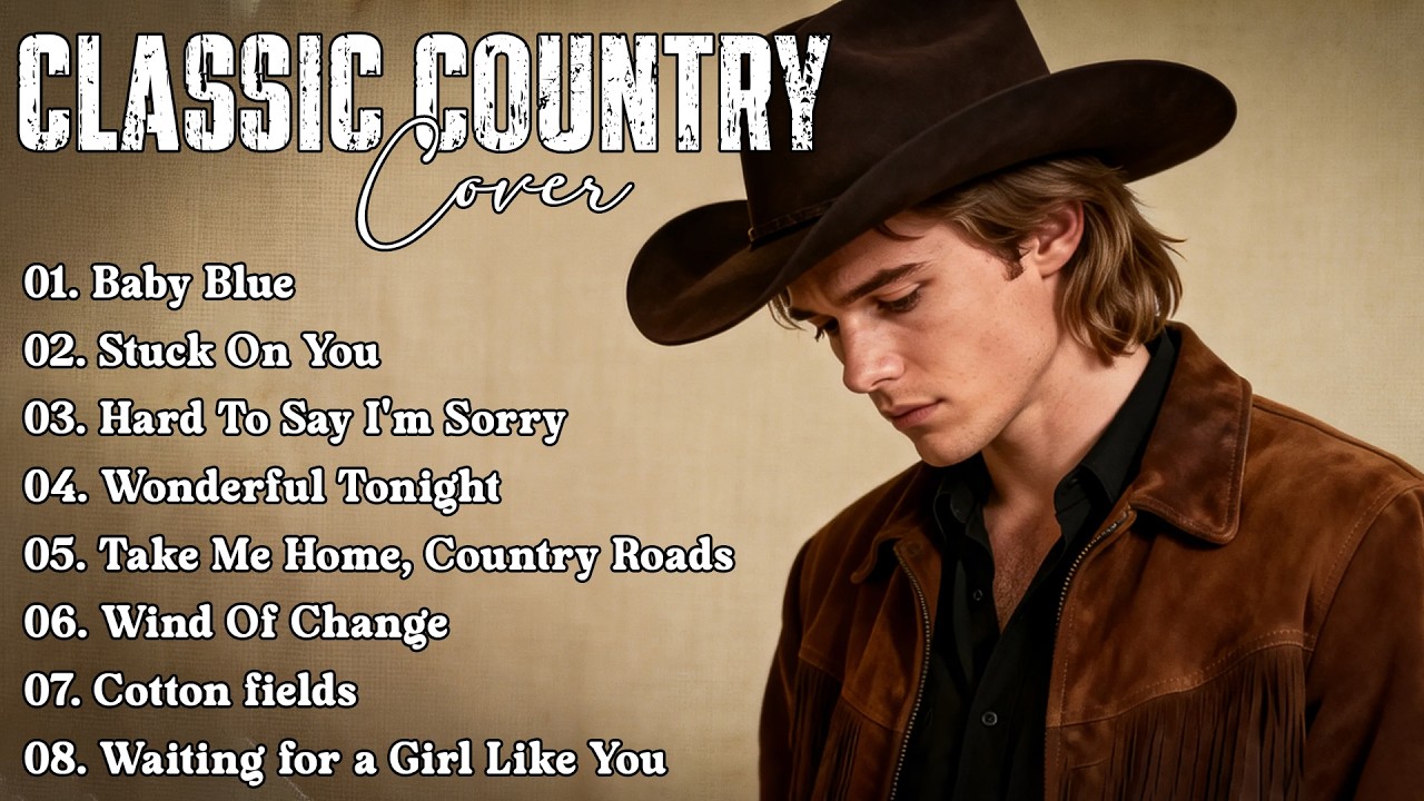Baby Blue, Stuck On You, Wonderful Tonight, Hard To Say I'm Sorry | Classic Country Cover