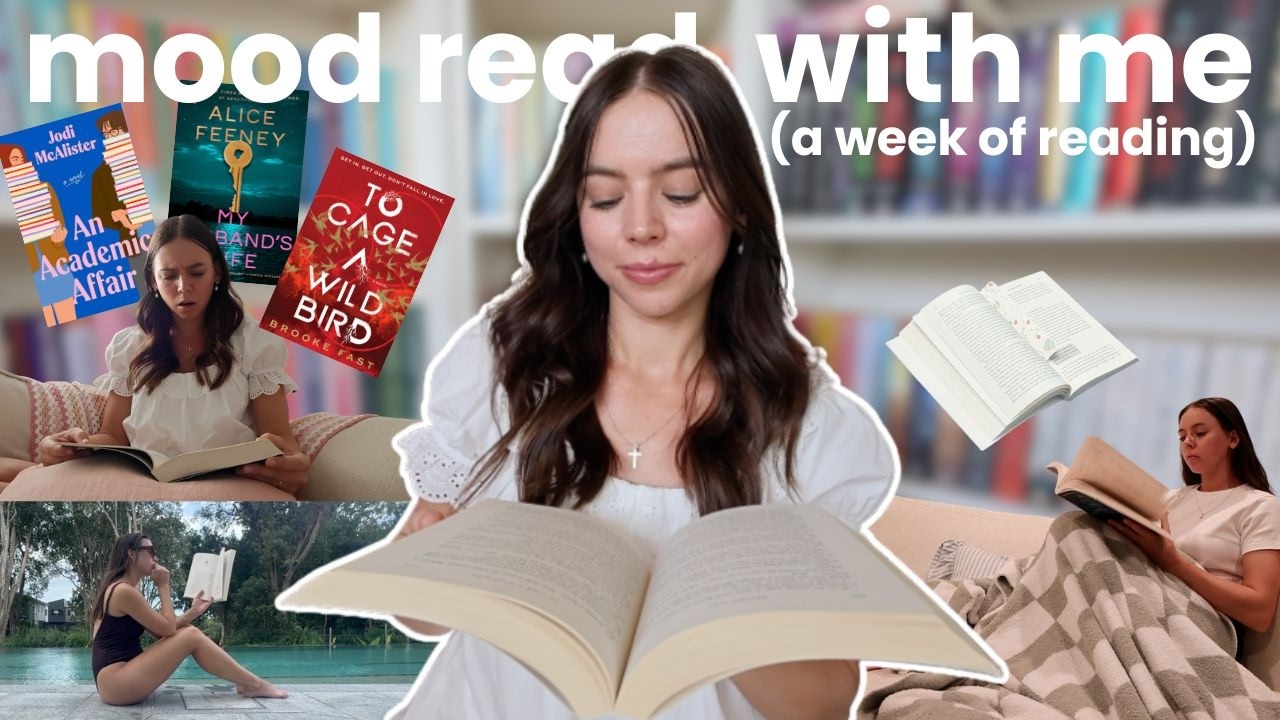 Давайте неделю будем читать вместе, подстраиваясь под настроение 😌📖 *видеоблог о чтении*