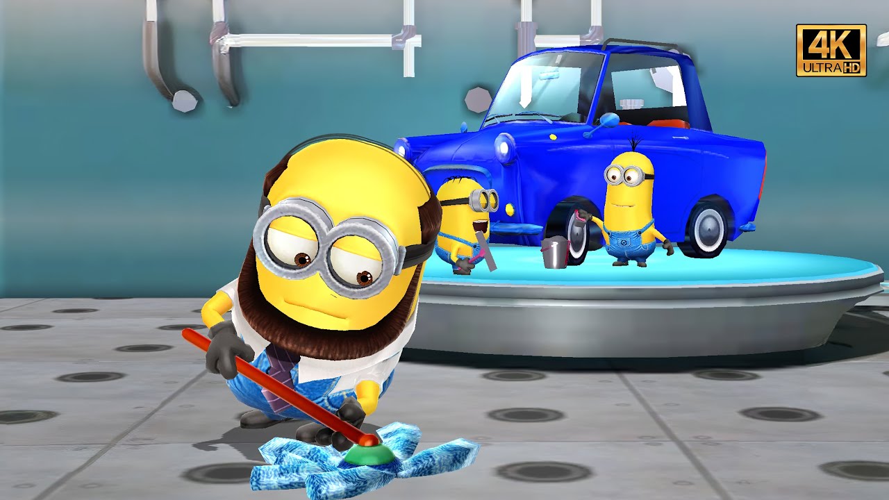 Grandpa Minion visits at Anti-Villain League (AVL) | UHD 4K Fullscreen