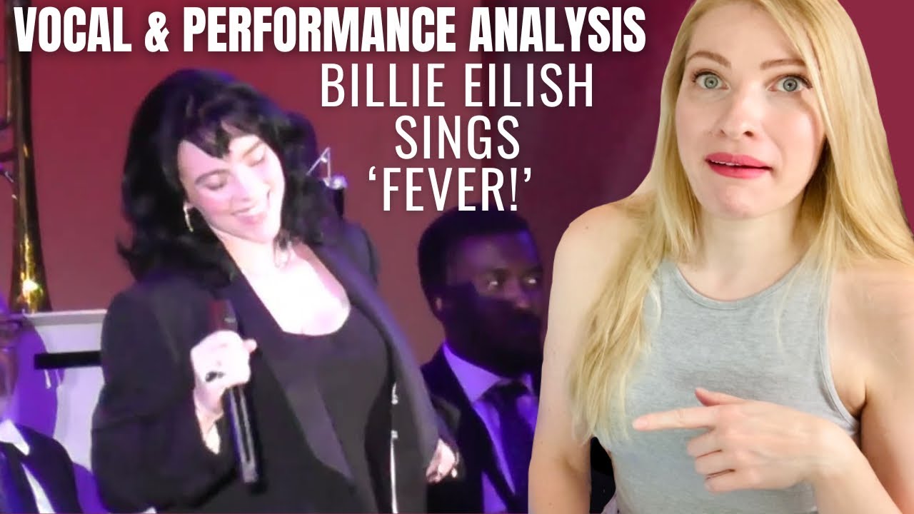 Vocal Coach Reacts: BILLIE EILISH ‘Fever’ Live 2022 Analysis!