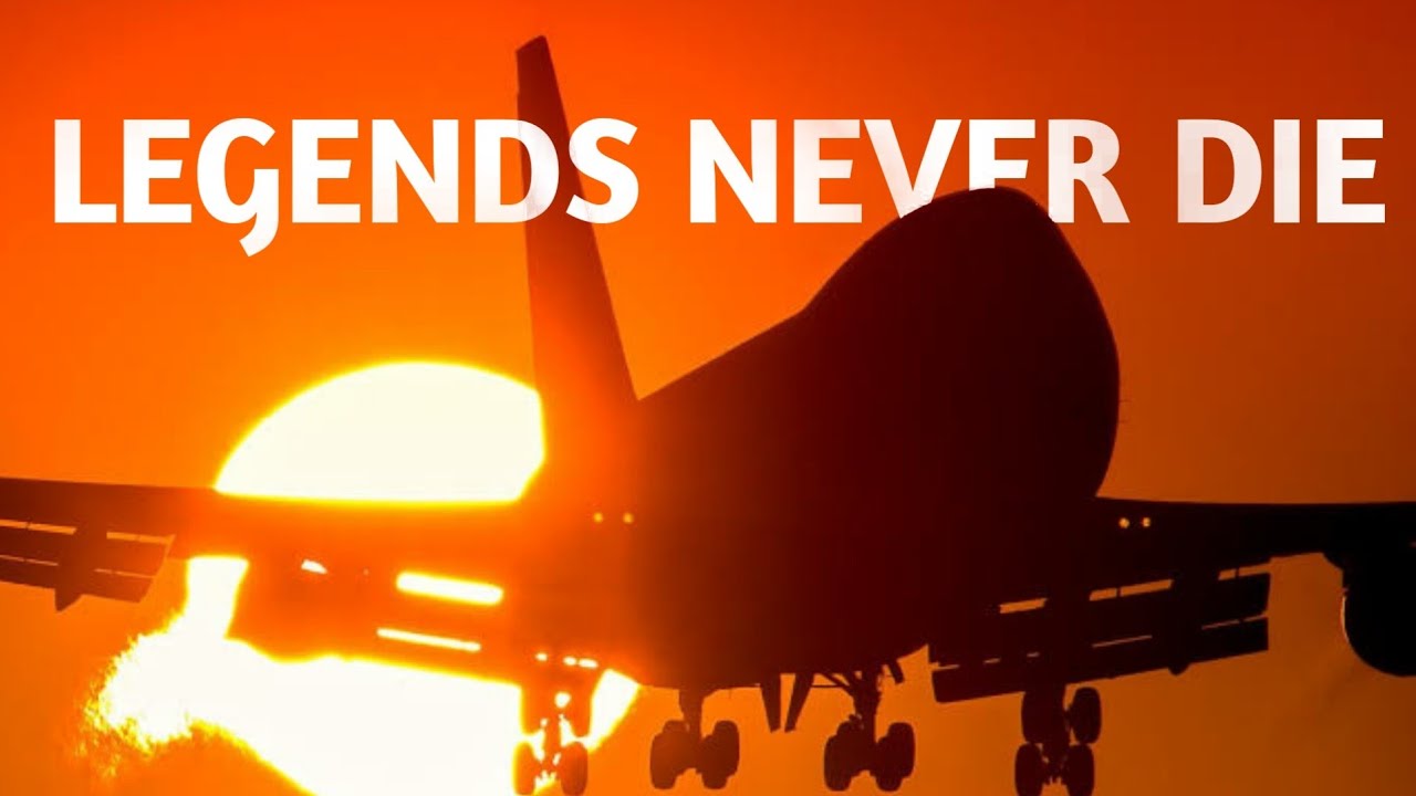 A tribute Boeing 747