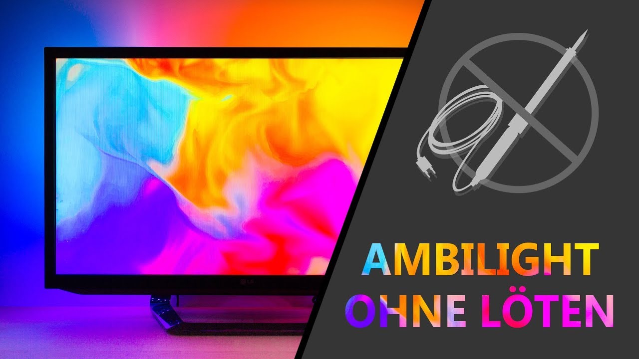 Raspberry Pi Ambilight Tutorial |NEW| German - Deutsch | Teil 5 OHNE LÖTEN | Schritt für Schritt