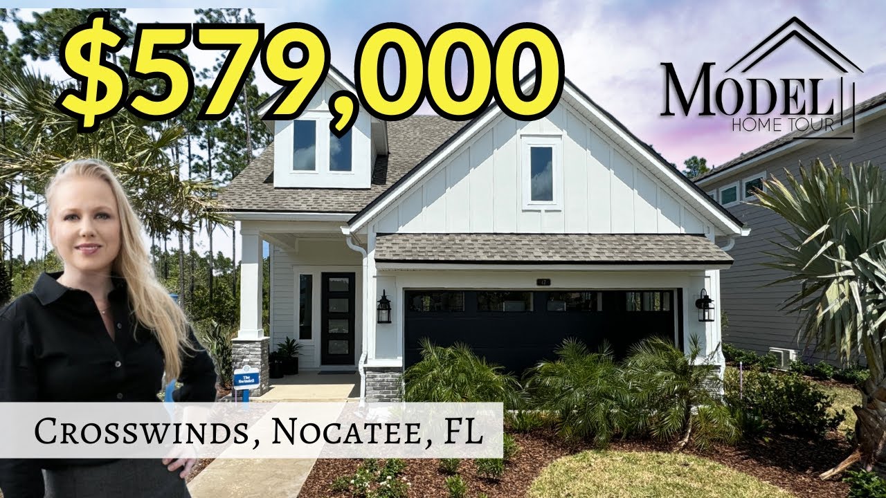 New Construction Homes in Crosswinds - David Weekley Homes in Nocatee, FL (The Swindell Plan)