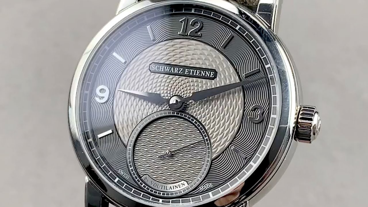 Schwarz Etienne Roma Synergy by Kari Voutilainen Schwarz Etienne Watch Review