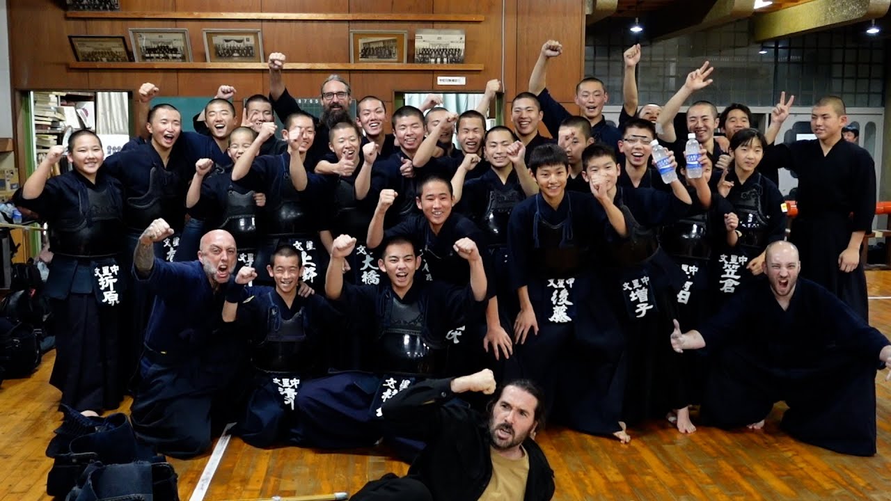 中・高 剣道部 フランスUSO剣道クラブ交流会